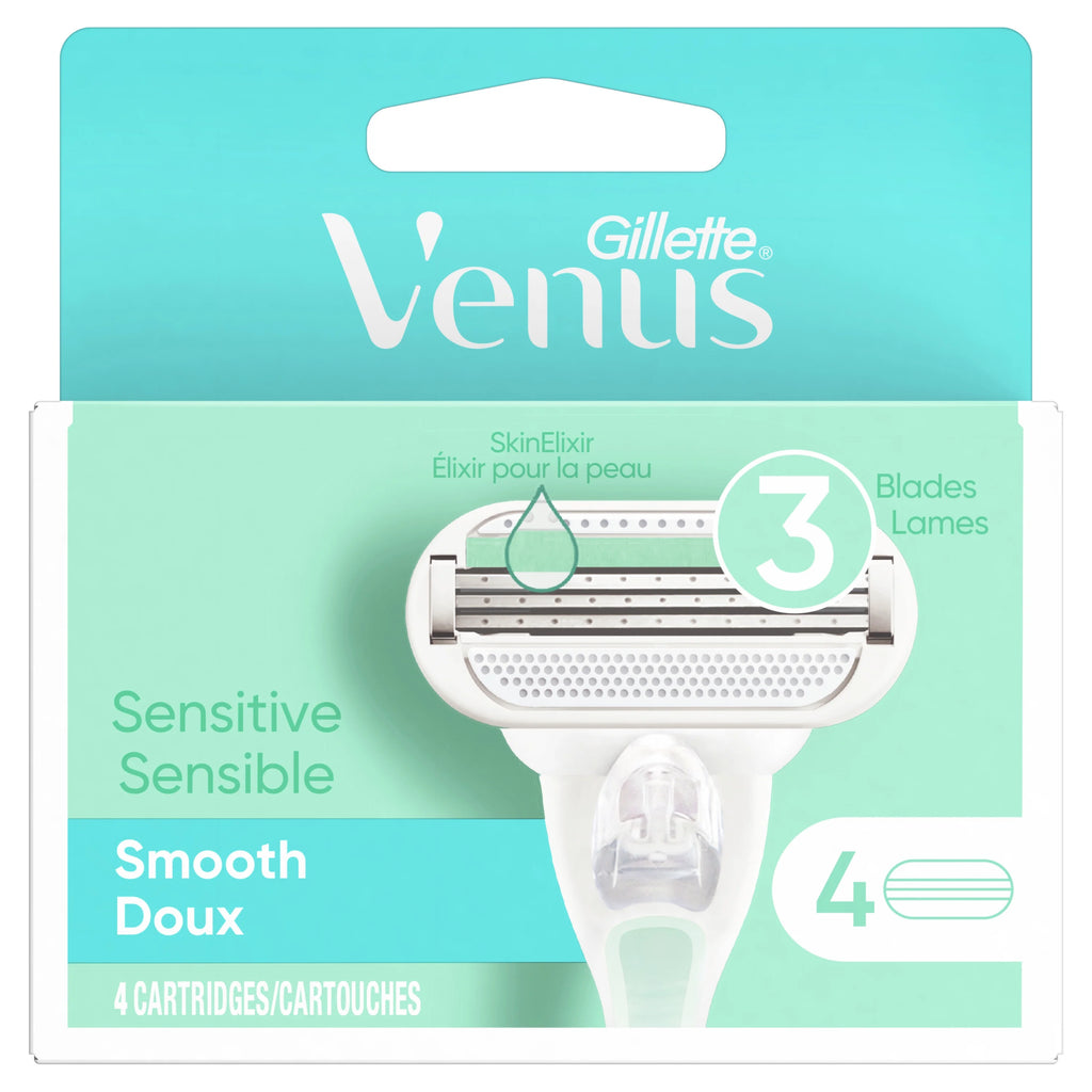 Sensitive Women's Razor Blade Refills, 4 Count V477213