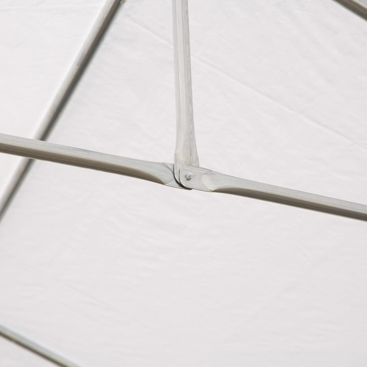 White Heavy Duty Carport Canopy with Removable Sidewalls and Windows P192688