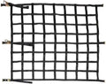 Heavy Duty Cargo Net with Ratchets and E-Track Fittings, 82 Inches by 82 Inches, 8 Inch by 8 Inch Holes N7818