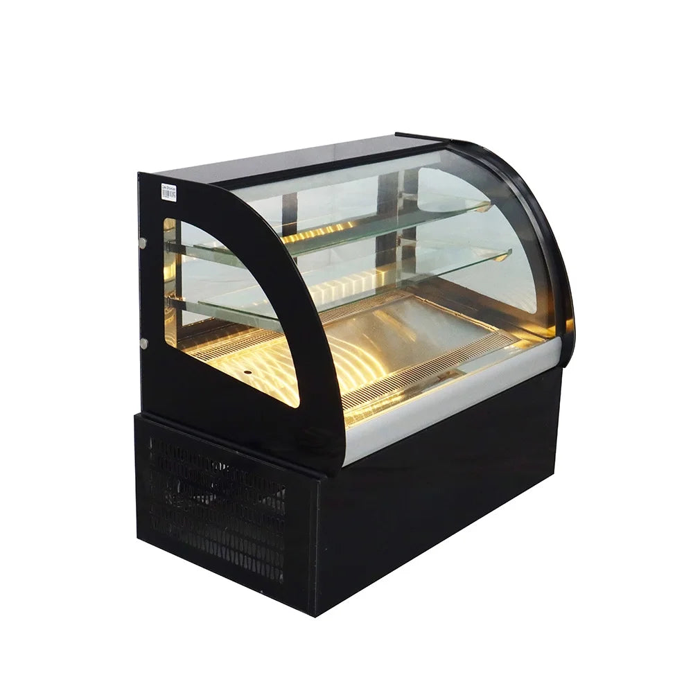 35" Cake Refrigerated Display Cabinet with Curved Glass V5006
