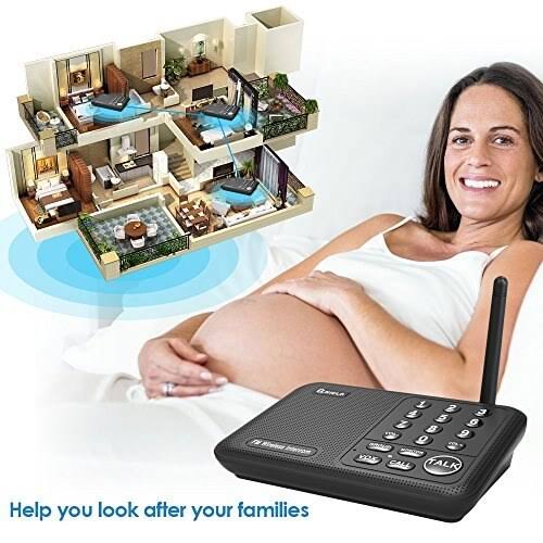 Wireless Intercom System 10 Channel 1800 Feet FM Intercoms S380