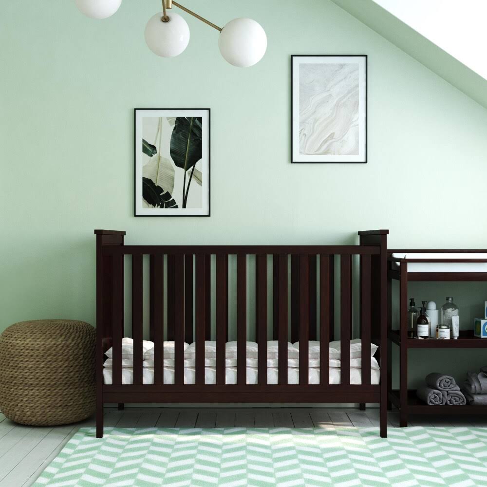 3 in 1 Convertible Crib, Espresso N72634