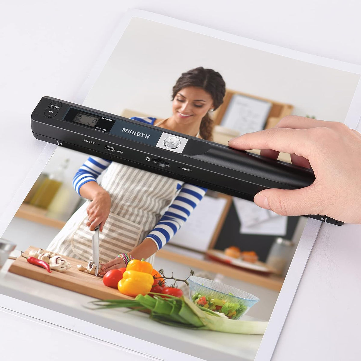Portable Scanner with 16G SD Card, Pack of 2 I9840