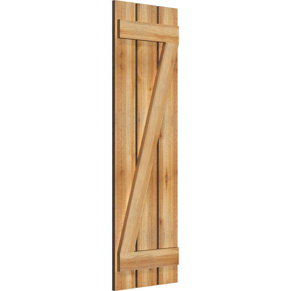 Rough Sawn Western Red Cedar Board-n-Batten Shutters Z432062