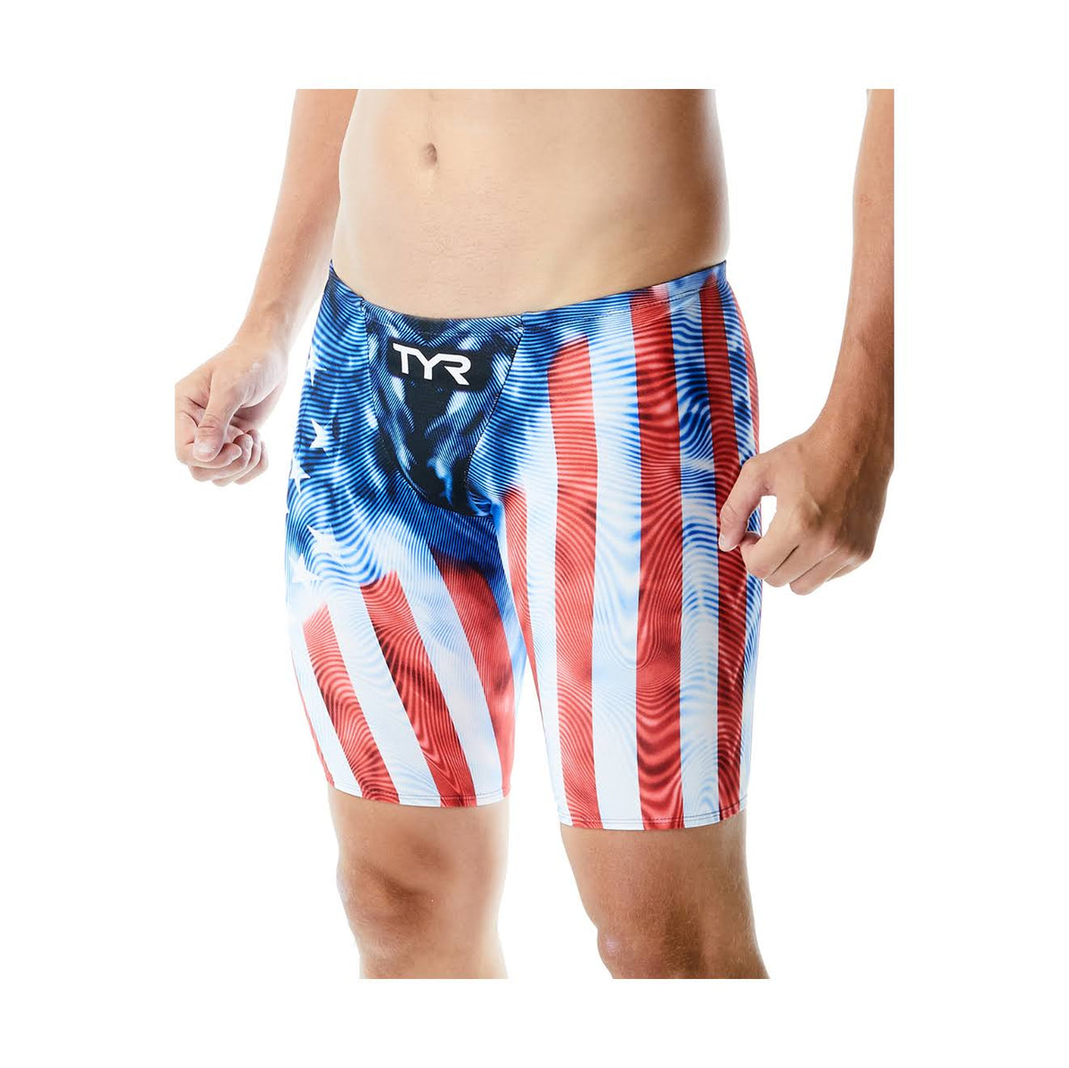 TYR Men's Venzo Genesis USA Jammer Tech Suit U787