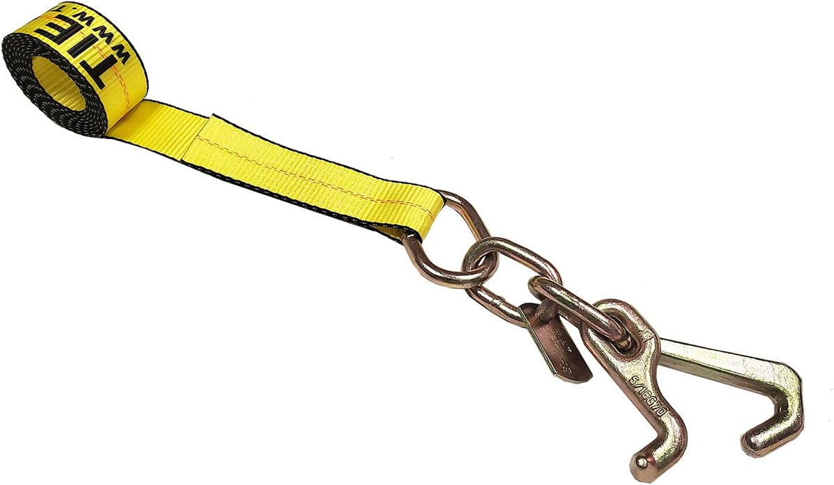2 x 10' Green Car Straps Tie Down Set (6 - Pack) X8584