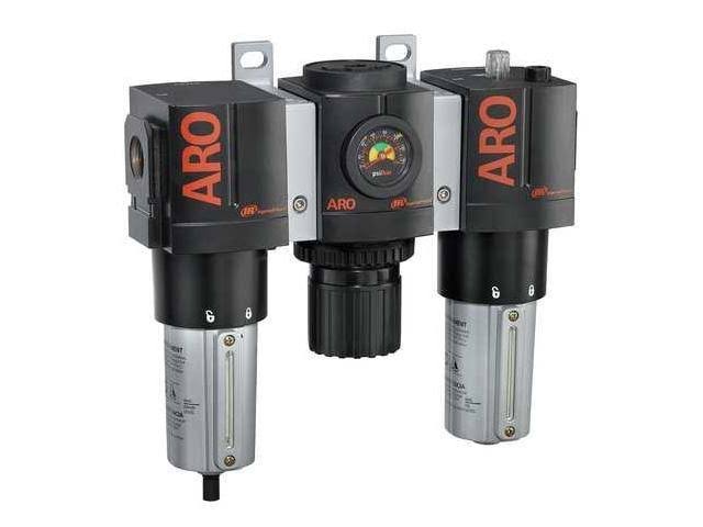 Filter/Regulator/Lubricator, 0 to 140 PSI E96375
