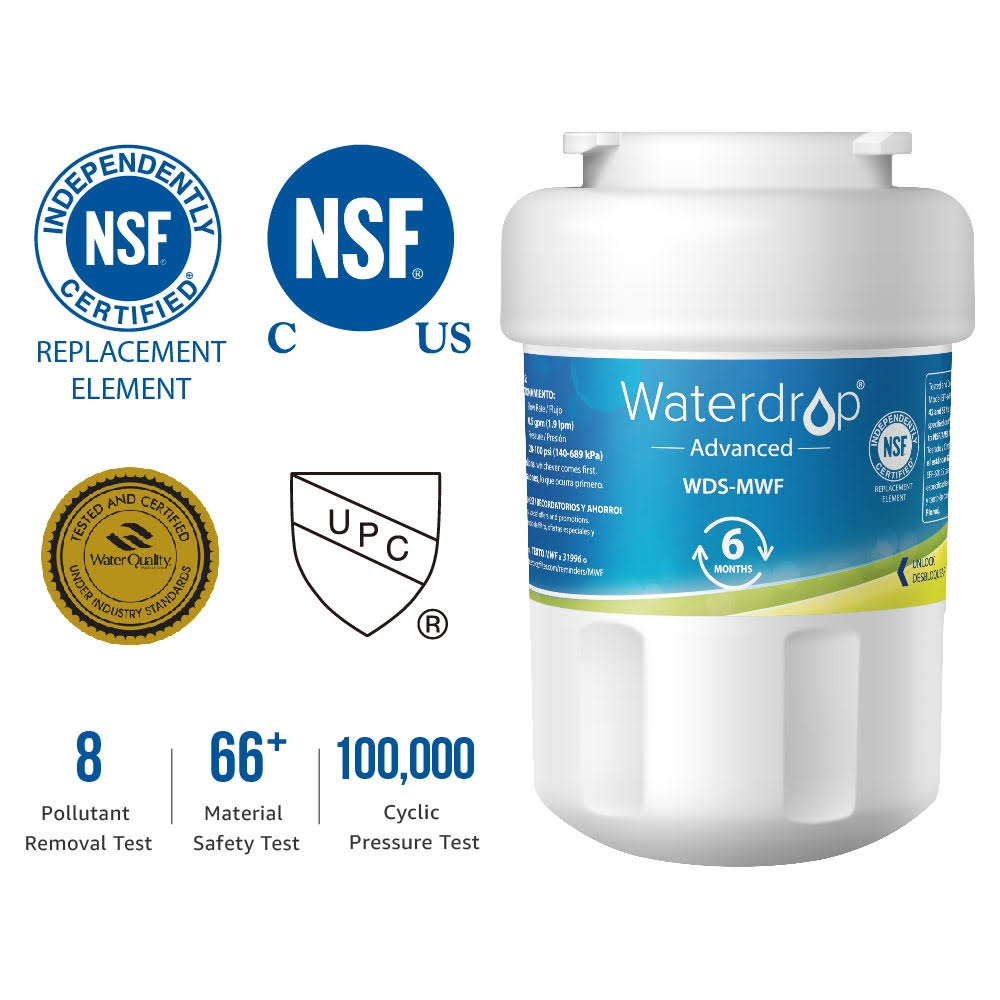 4 Pack Refrigerator Water Filter Cartridge Q173