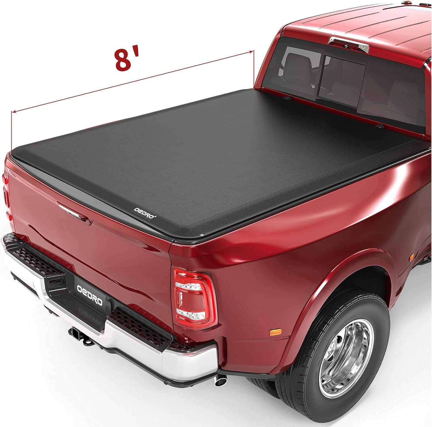 Soft Roll Up Truck Bed Tonneau Cover for 5.6 ft Bed G7408