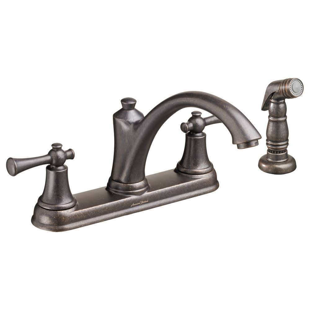 Oil Rubbed Bronze Two-Handle Kitchen Faucet Z703