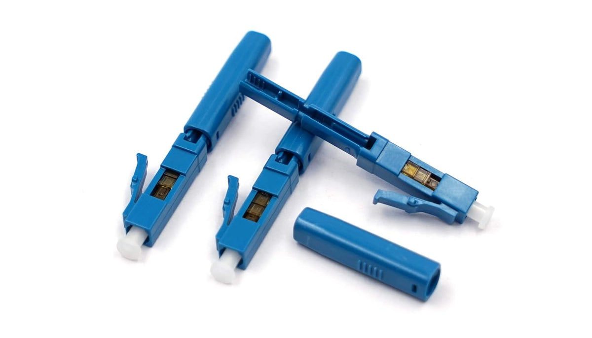 200pcs Fiber Optic Quick Connector with Matched Tools Single Mode 9/125 N8301