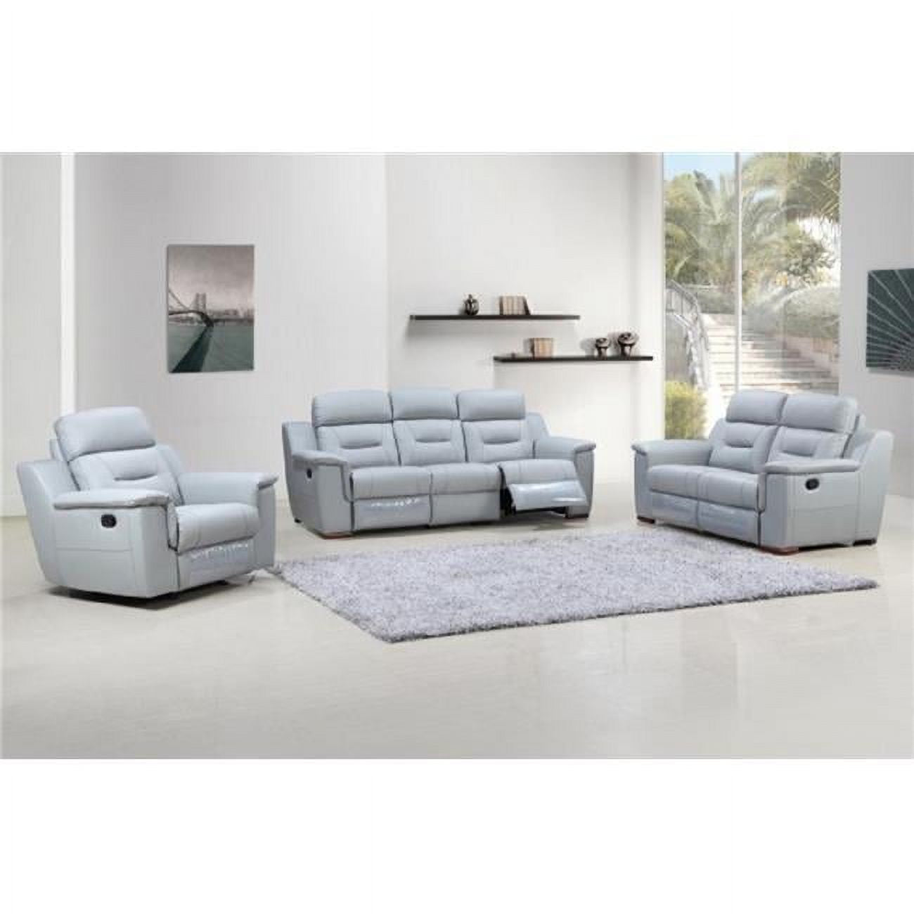 Gray 3 Piece Sofa Set J89448
