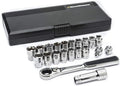 23 Pc. 3/8" Drive 6 Pt. Pass-Thru Mechanics Tool Set G2175