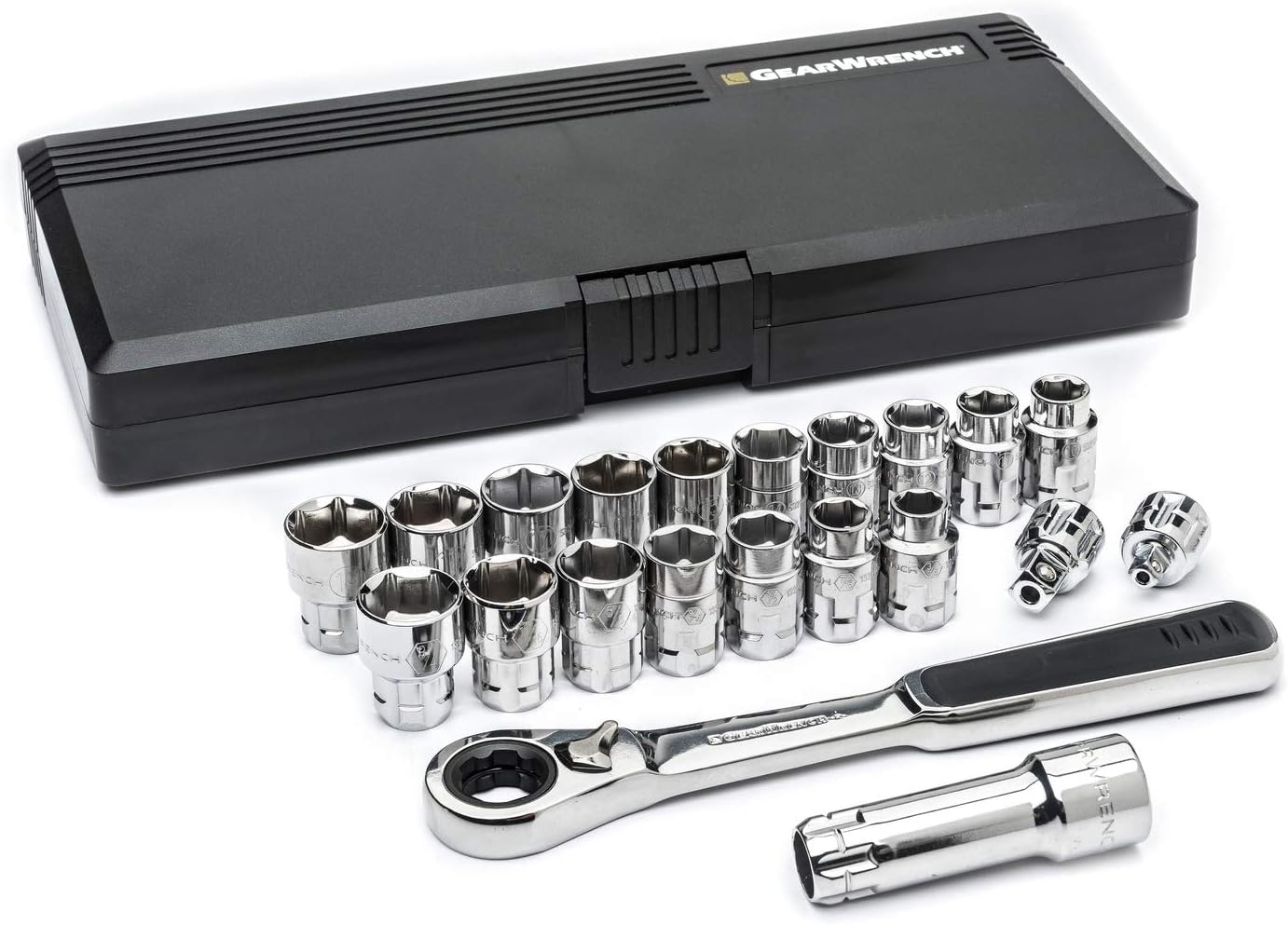 23 Pc. 3/8" Drive 6 Pt. Pass-Thru Mechanics Tool Set G2175