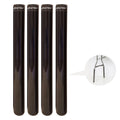 Black Folding Table Risers, Set of 4 C1707