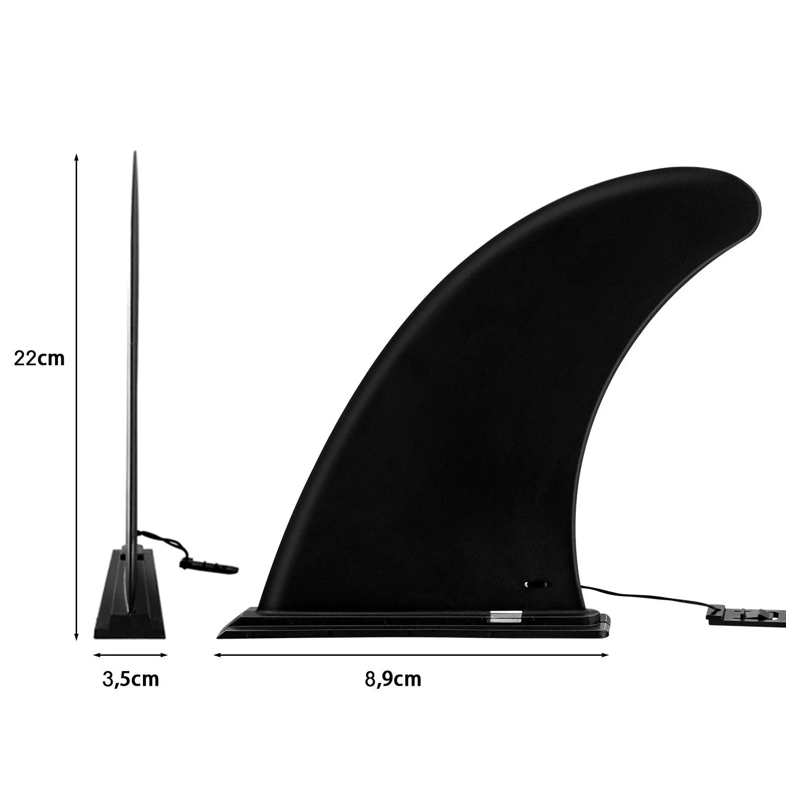 Detachable Single Fin for Longboard and Paddleboard R24177