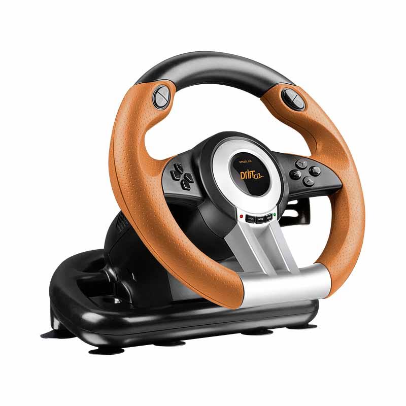Black-Orange Racing Wheel F7060