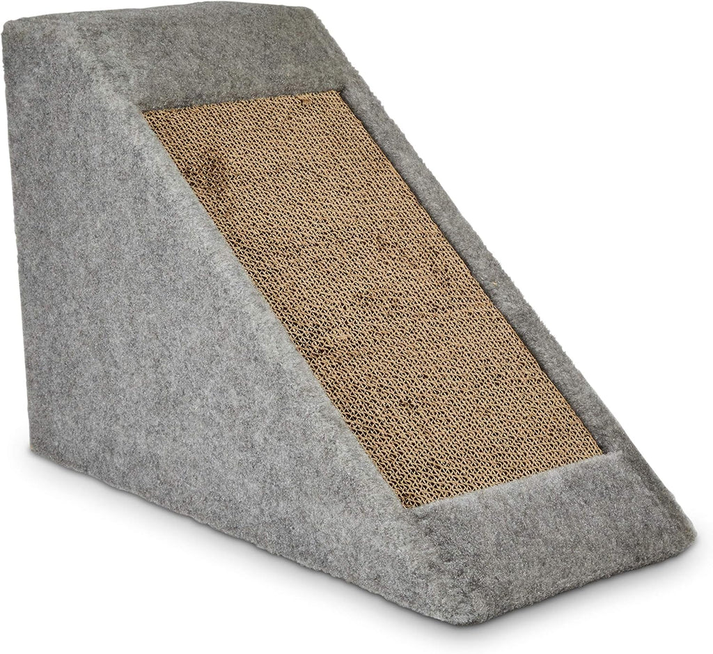 Cat Ramp with Refillable Double Scratcher, Multi-Color Pack of 2 C32357