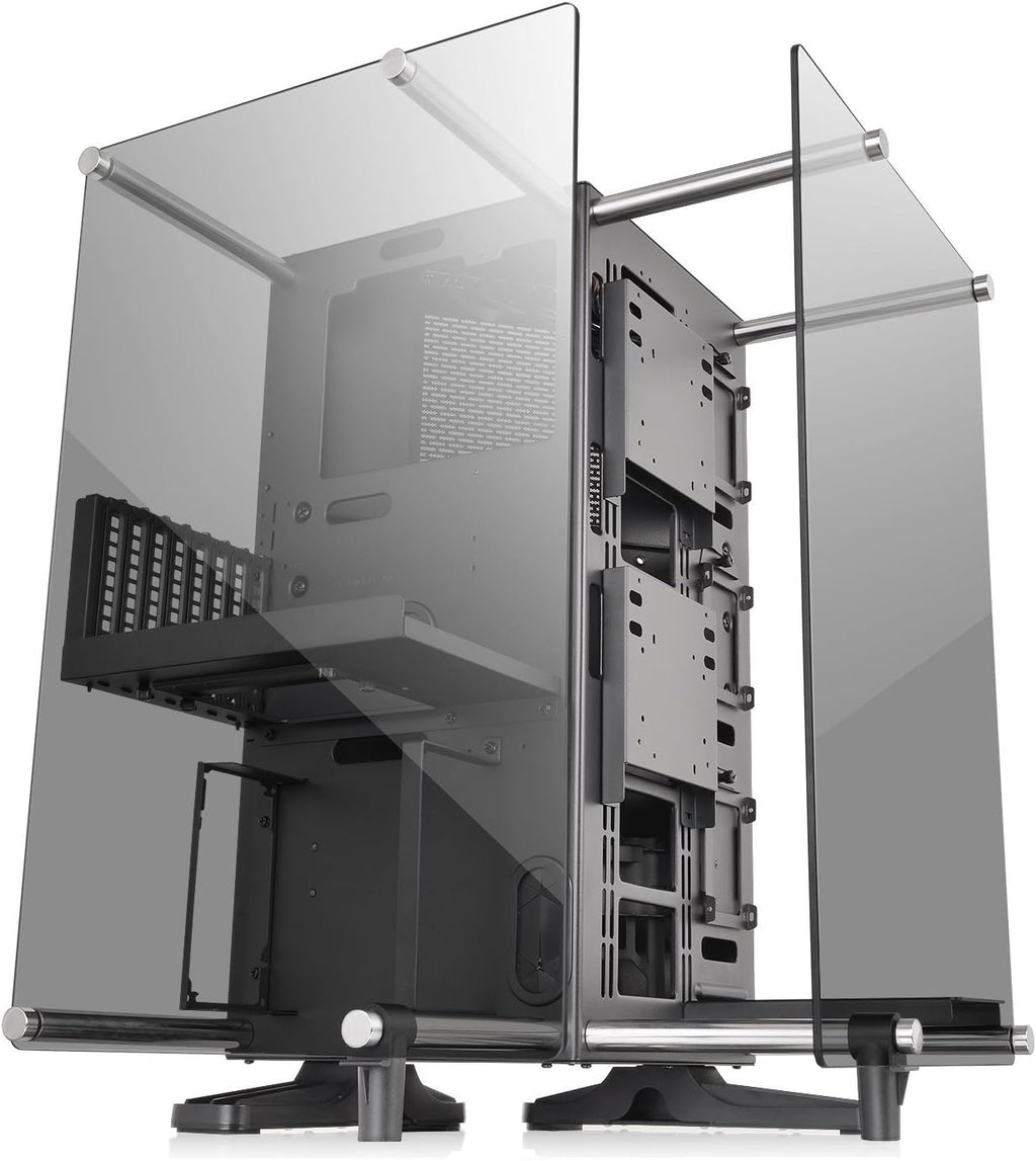 Black ATX Mid Tower Open Frame Computer Case I58973
