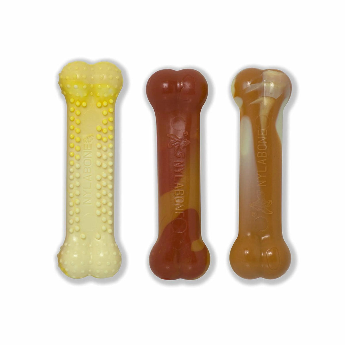 Chicken, Corn, & Ice Cream Sundae Flavor Chew Toy Triple Pack, Small/Regular, Up to 25 Ibs. G847