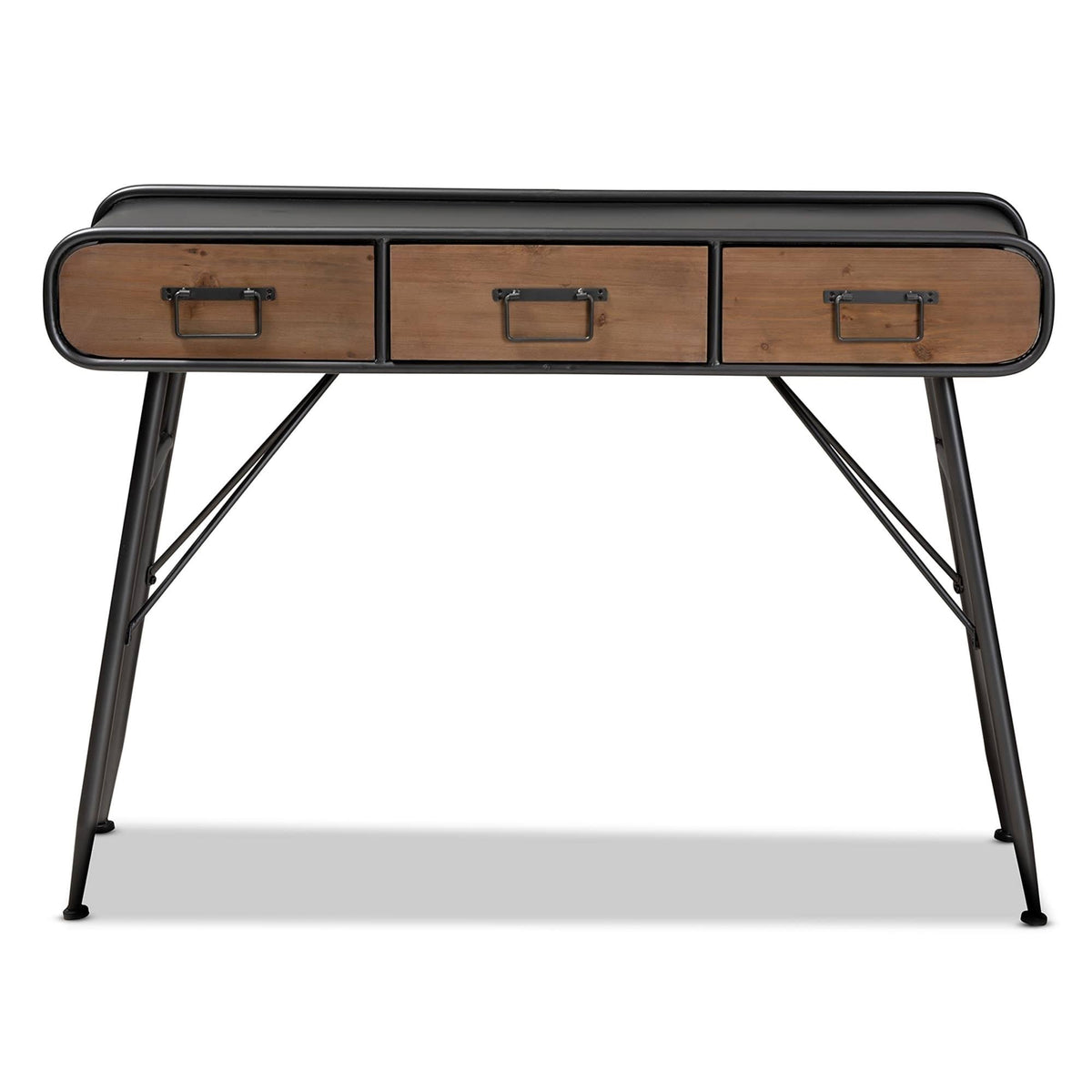 Industrial 3-Drawer Console Table T715
