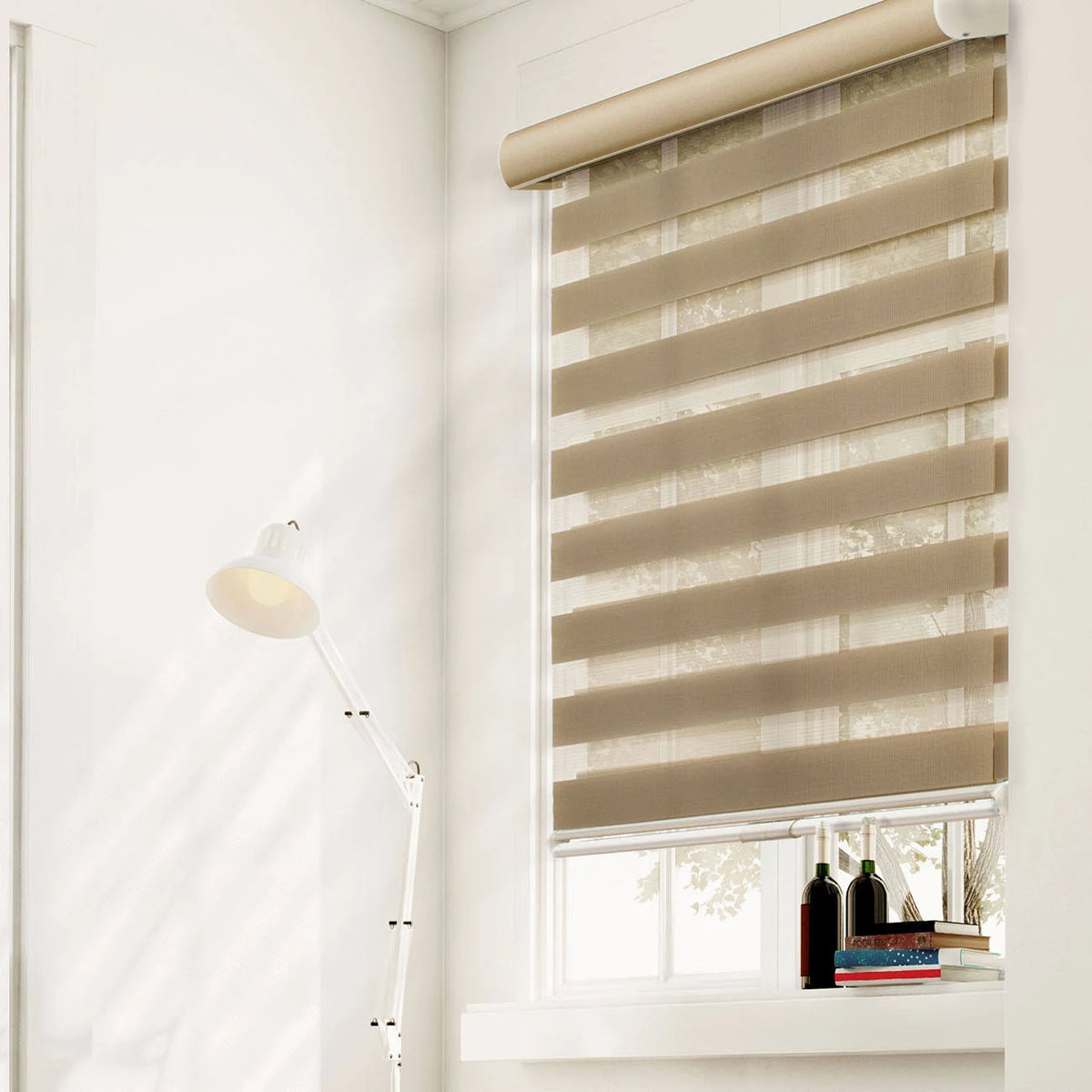 Zebra Roller Shades, 61 inch x 72 inch P996060