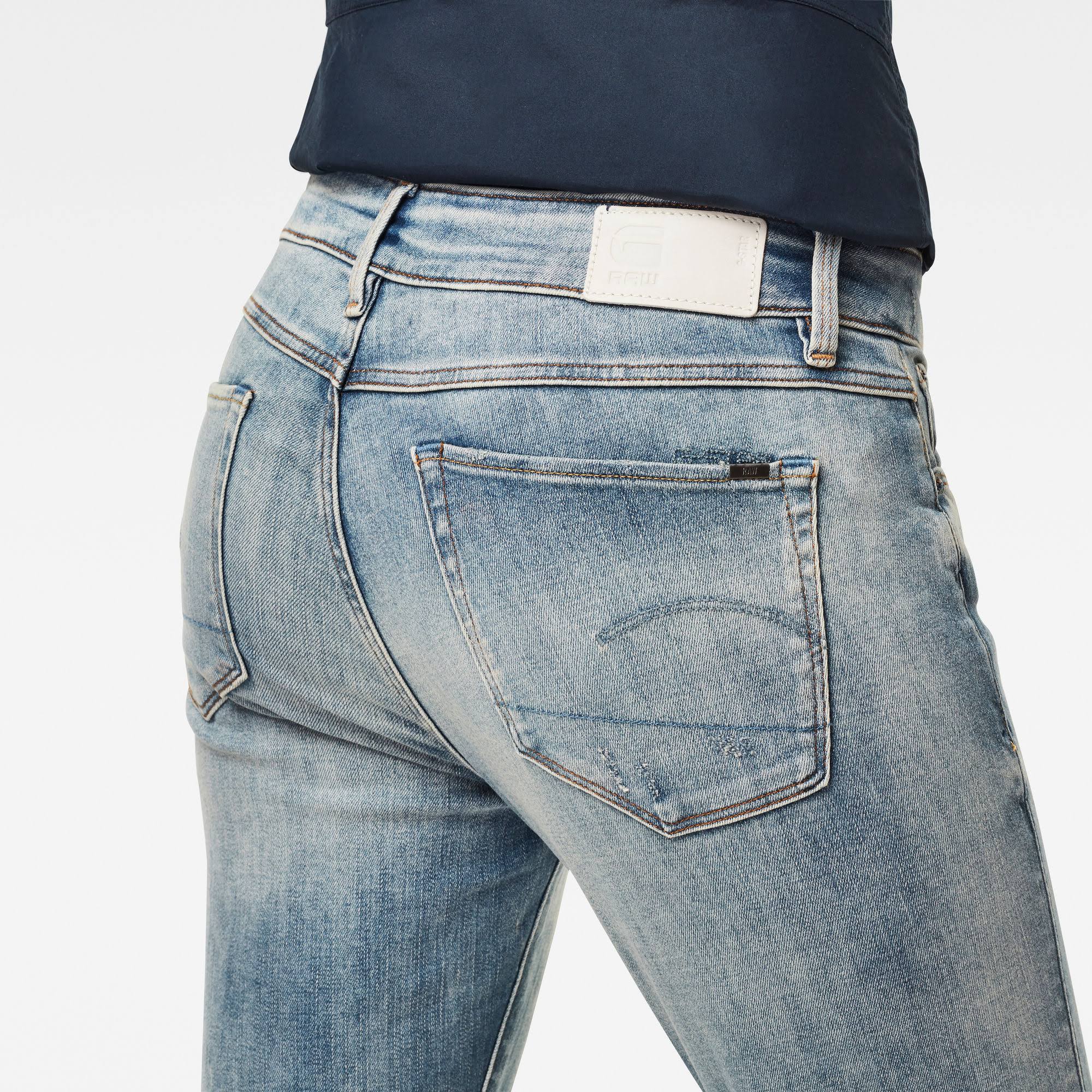 Mid Skinny Ripped Ankle Jeans G86966