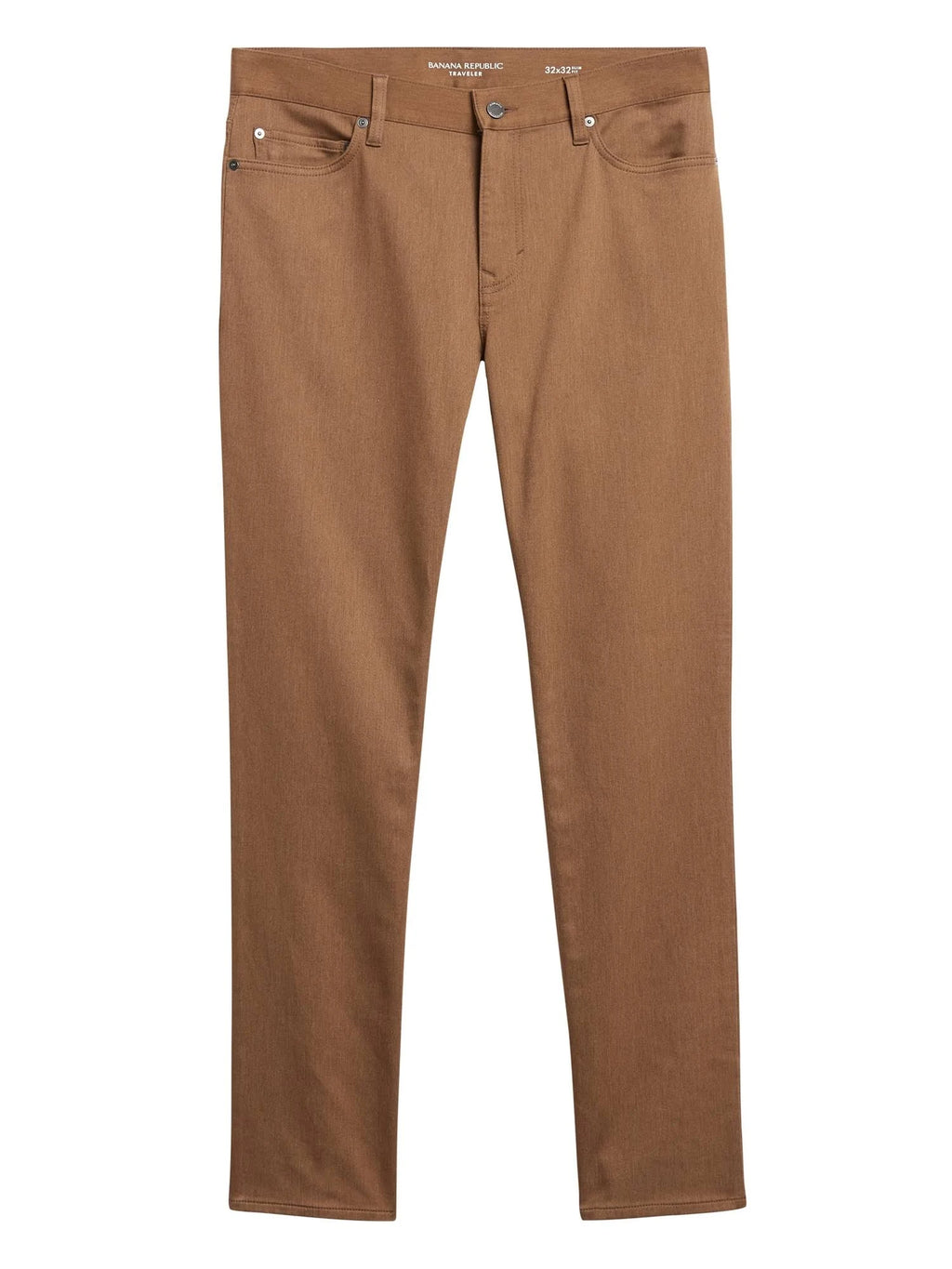 Slim Heathered Traveler Pant Camel Size 28W 32L W78469