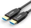 Fiber Optic HDMI 2.0b Cable 50ft Nylon Braided Z939919