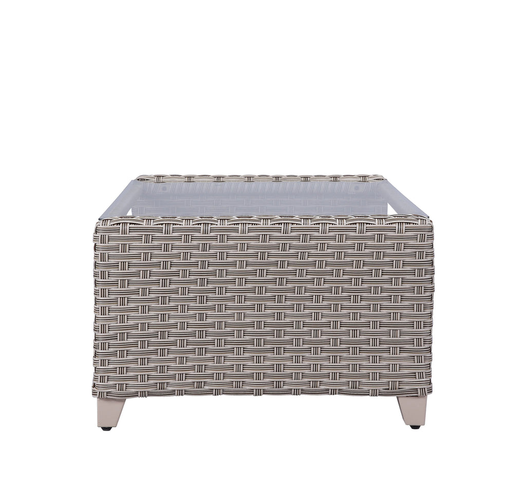 Gray Fabric Patio Sofa Set H4499