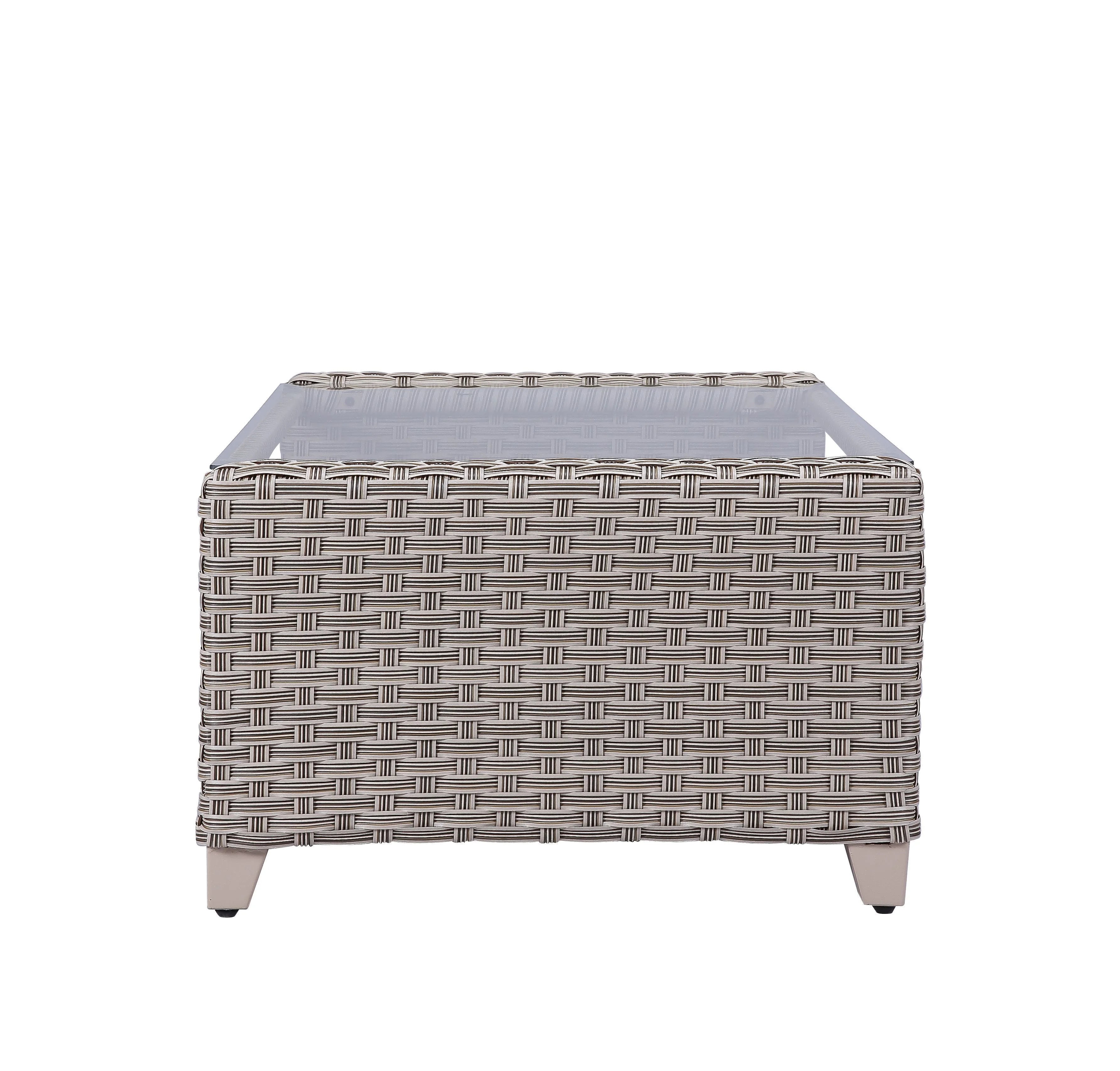 Gray Fabric Patio Sofa Set H4499