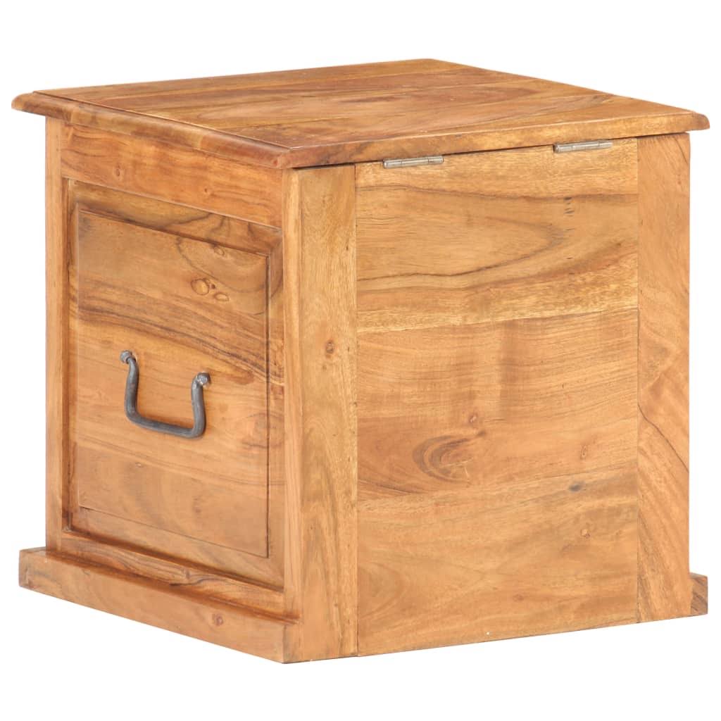 Solid Acacia Wood Chest L5302