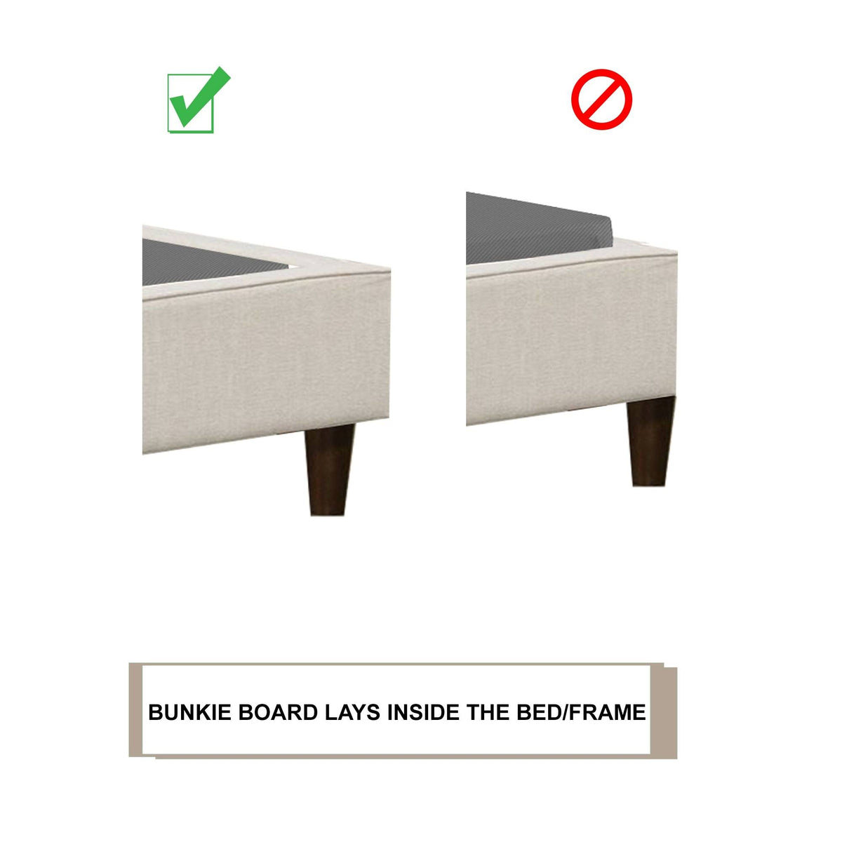 Twin Split Bunkie Board, Set of 2 T378802