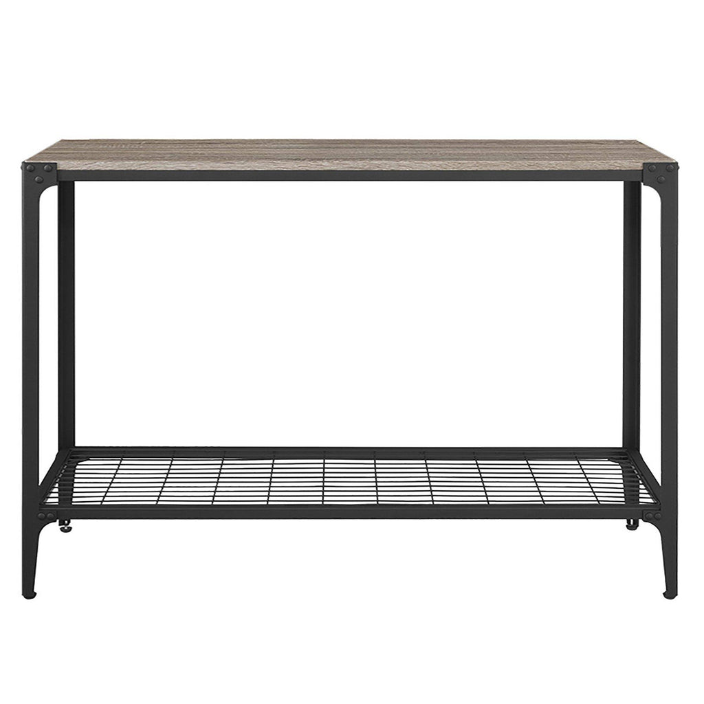 Rustic Wood Sofa Entry Table M364