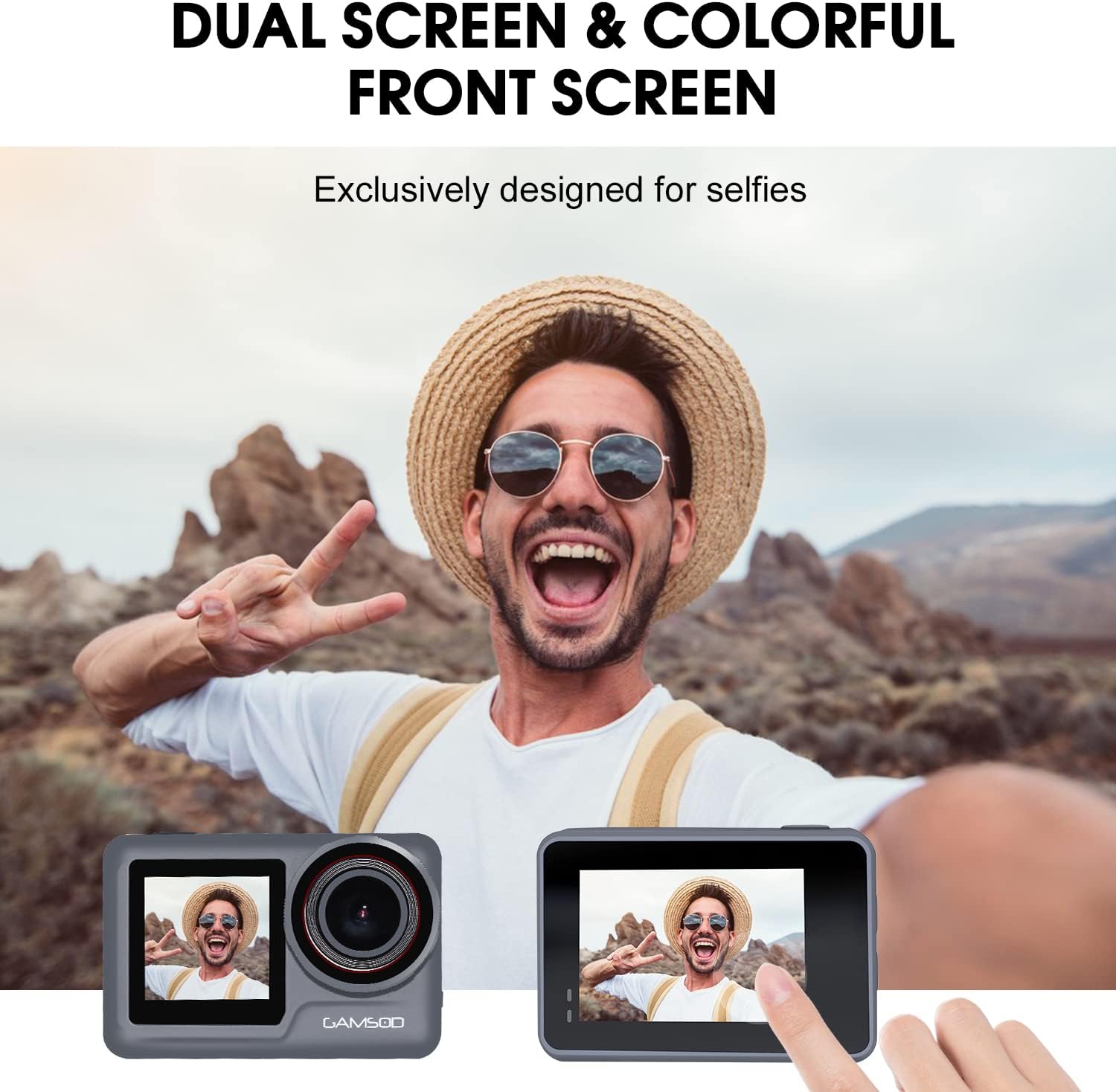 Waterproof Action Camera with Accessories K95273