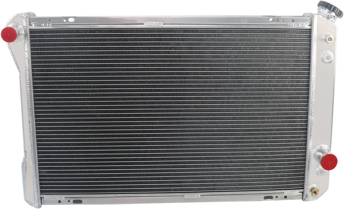 All Aluminum 4 Core Radiator with Shroud, Fan and Relay X345