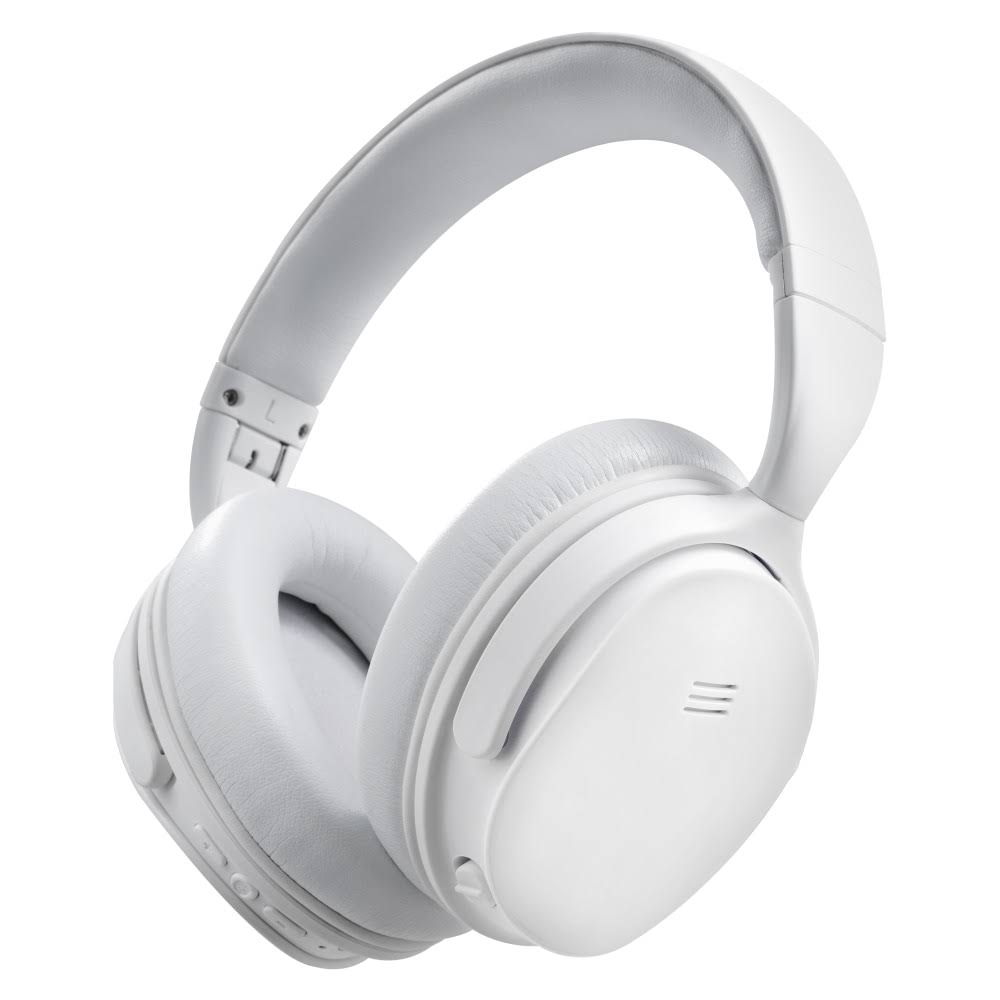 White Active Noise Canceling Bluetooth Headphones U511166