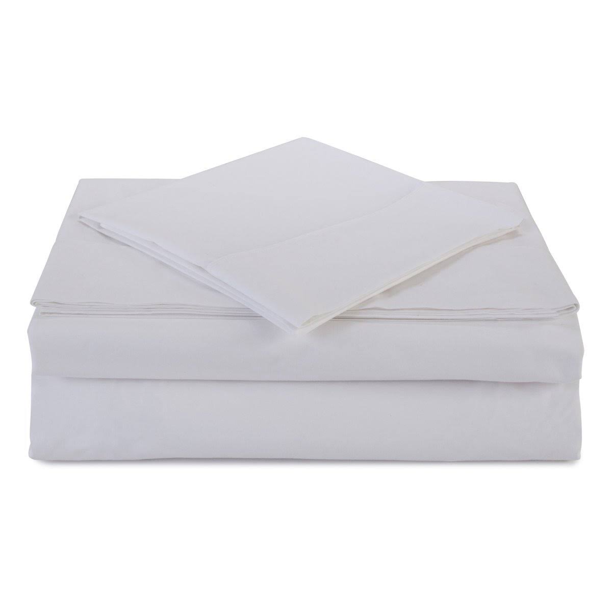 Percale King Powder Blue Sheet Set I542646