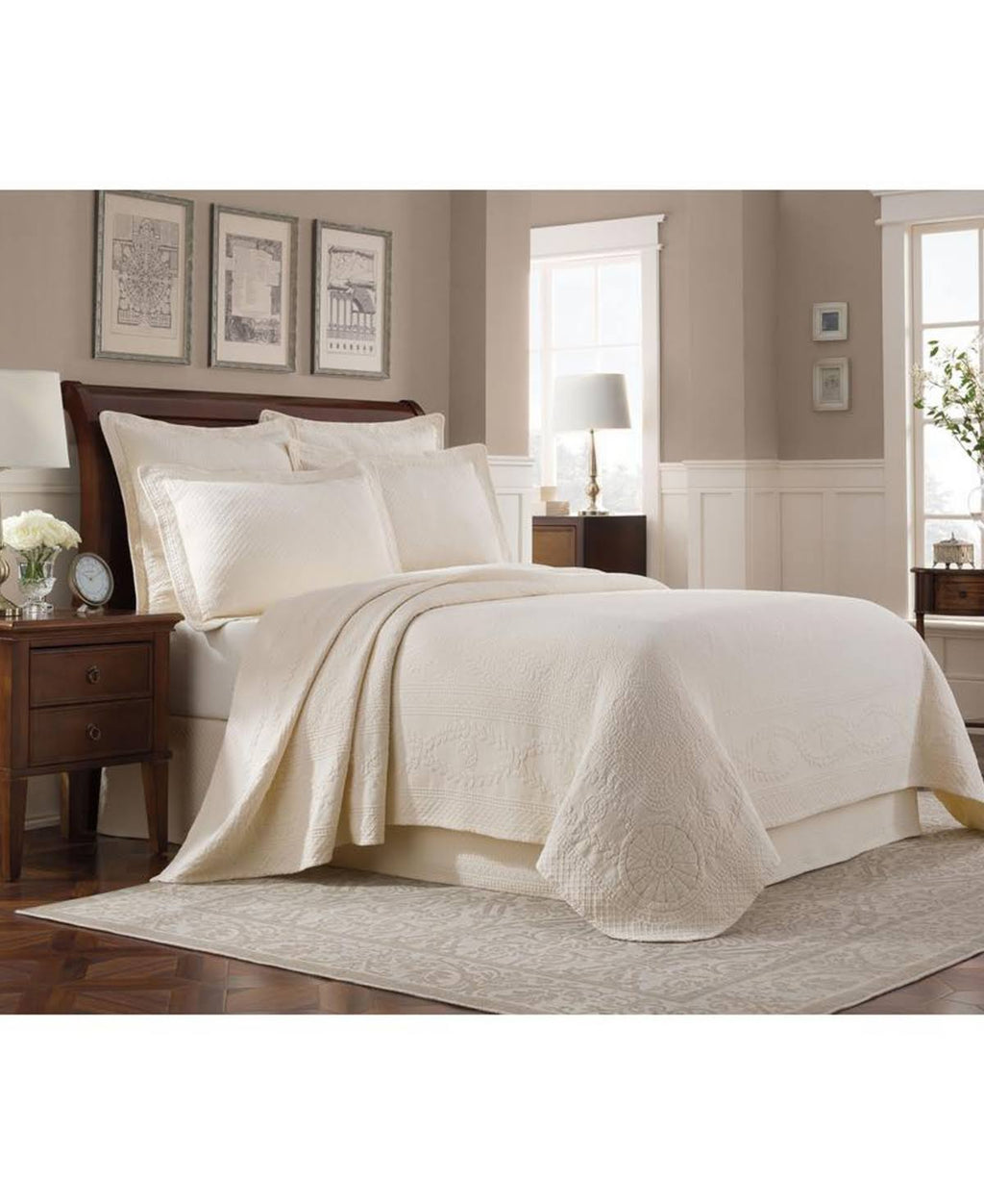 Blue Full Coverlet S815966
