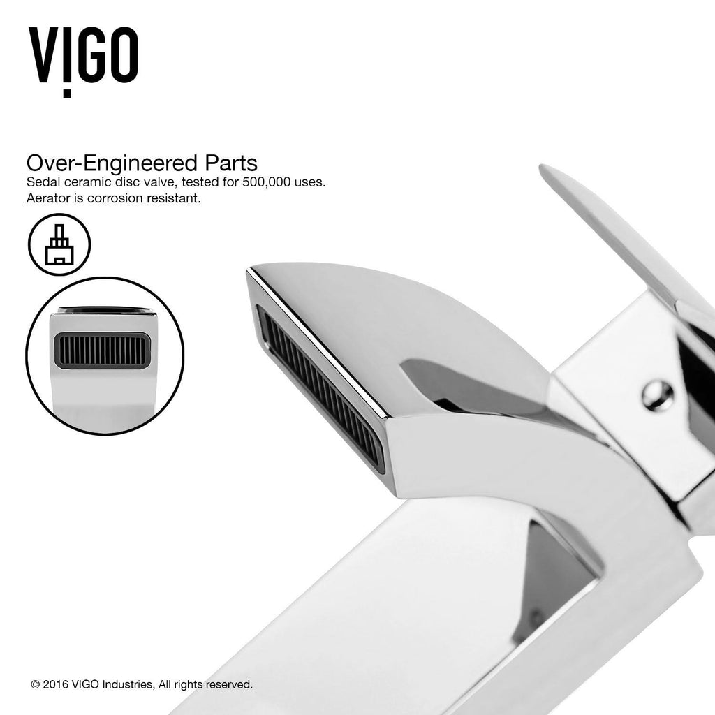 Matte Gold Single Hole Bathroom Faucet E815
