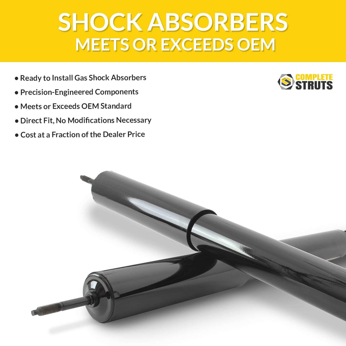Complete Struts Assembly & Rear Shocks Absorbers Set of 4 U226