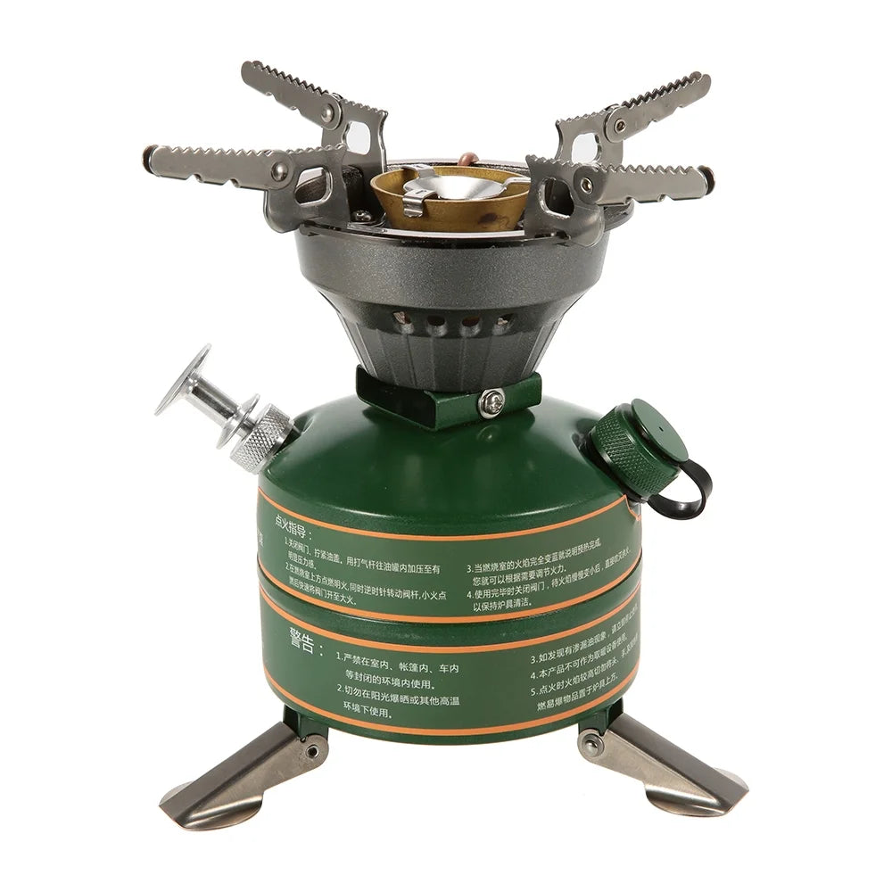 Portable Gasoline-burning Camping Furnace Cooker H902