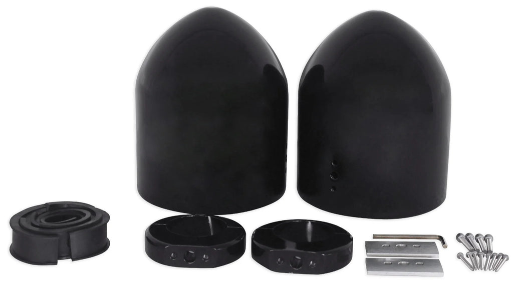 Black 6.5" Marine Boat Wakeboard Tower Speakers U852779