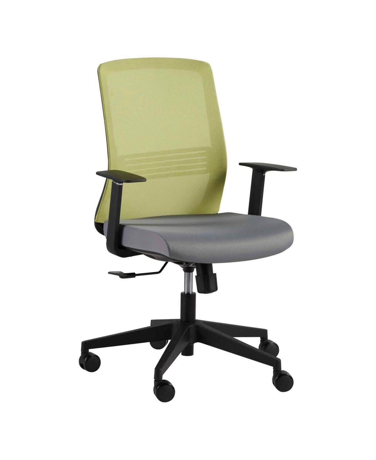 Orange Office Chair with Adjustable Arms P206455