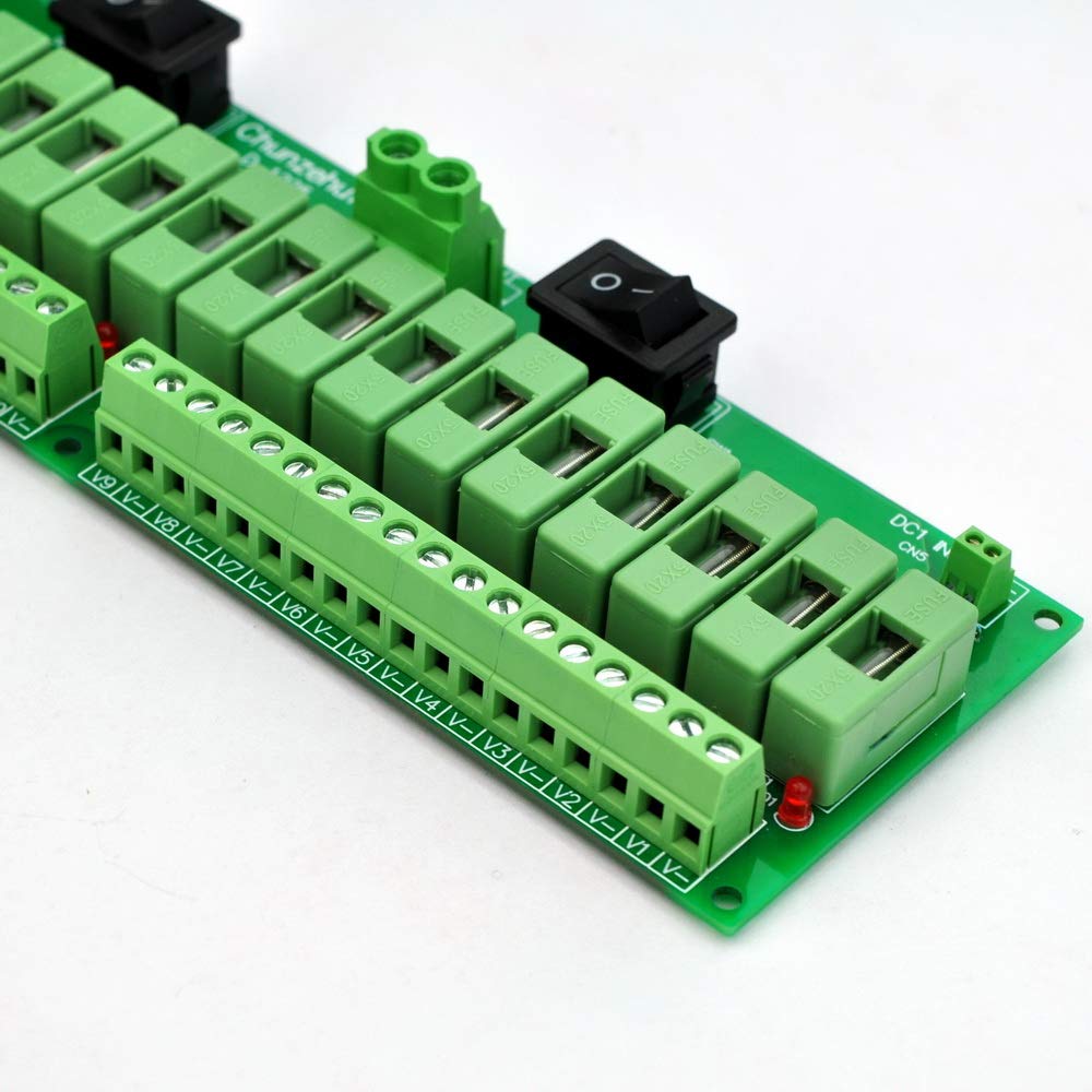 18 Channels 12V 24V 20A Power Distribution Fuse Module E542904