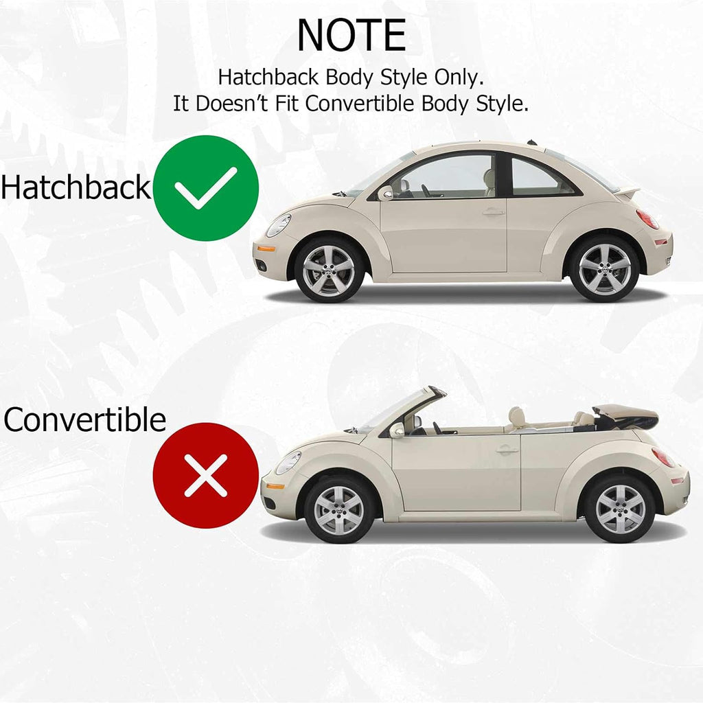 Power Window Regulator without Motor Compatible with Volkswagen Beetle 1998-2010 Hatchback Front Passenger Side Pack of 2 S783