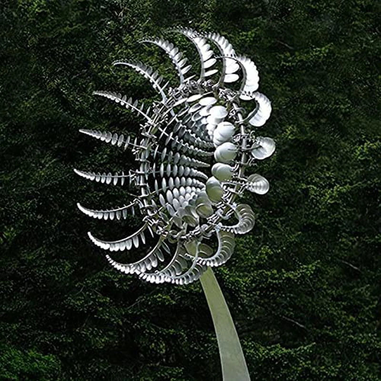 Kinetic Metal Wind Spinner for Patio Garden Decorations H71484