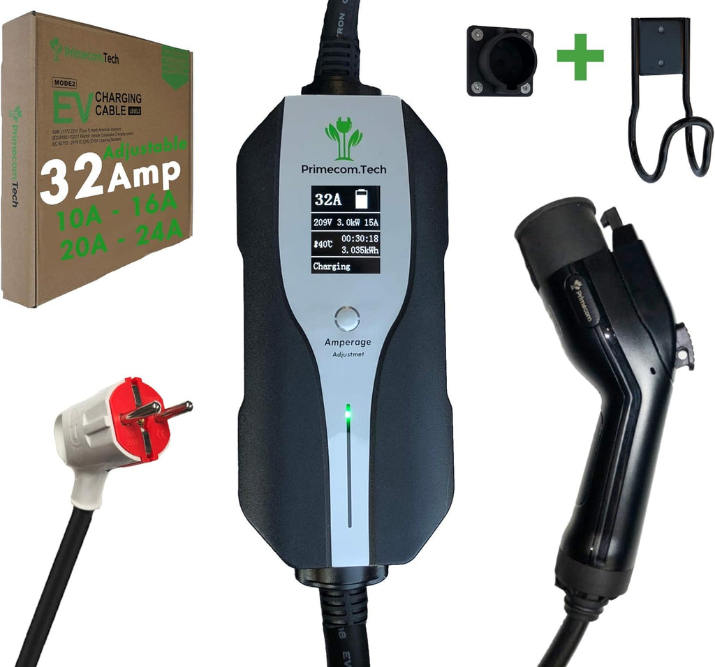 Level 2 Electric Vehicle Charger with 30Ft Cable P51689