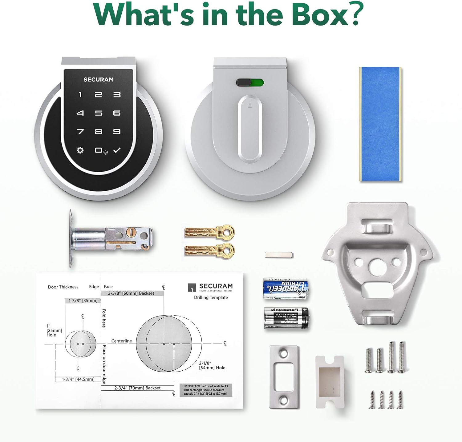 Touch Smart Lock Electronic Deadbolt with Fingerprint Q7598