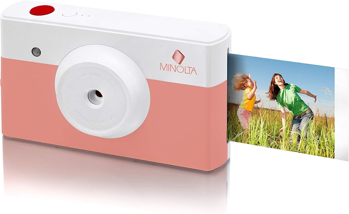 Charcoal 2 in 1 Instant Print Digital Camera & Bluetooth Printer T41845
